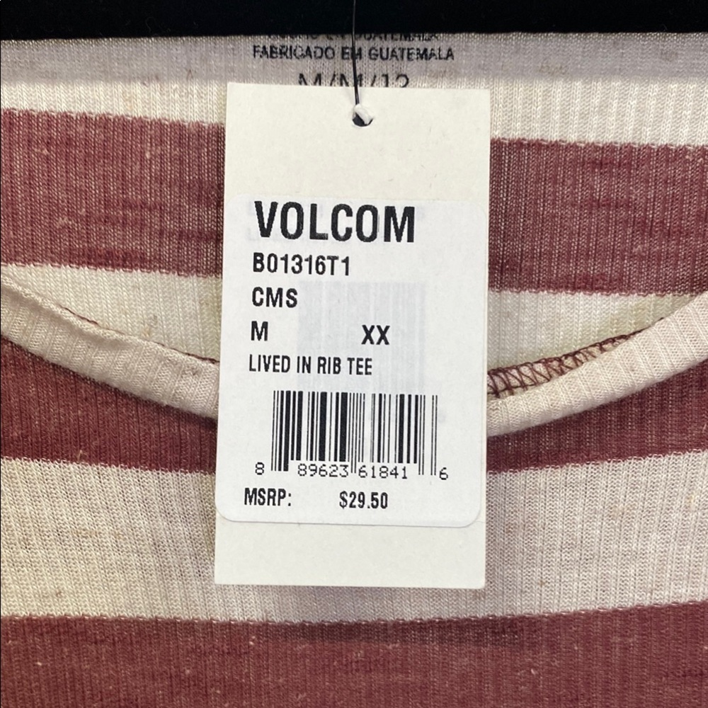 Volcom Lived In Ribbed Tee - Picture 8 of 9